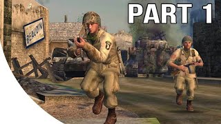 How To Complete Call of Duty 1 Gameplay Walkthrough Part 1 - American Campaign - 101st Airborne