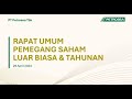 RUPSLB PTRO - Petrosea Tbk. 2024 - Rapat Umum Pemegang Saham Luar Biasa