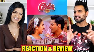 MIRCHI LAGI TOH - COOLIE NO.1 | VarunDhawan, Sara Ali Khan | Magic Flicks REACTION & REVIEW!!