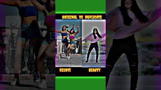 kesovi and Beauty new trend Reels Duplicate vs original ❤️🔥#dance#shorts#sonadey#youtubeshorts#mukul