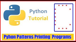 Python Pattern Printing Programs || To print alphabet Symbol 'C' || by Durga Sir