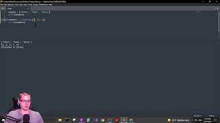Python Lists And For Loops