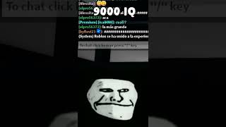 Roblox 9000 IQ! (Troll Face Meme) #shorts