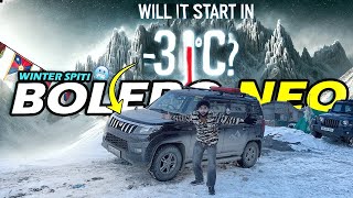 -30°C in Kaza! Can My Bolero Neo RWD Survive This Freezing Challenge by Snowy Mountains?