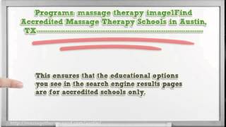 Massage Therapy Schools in Austin | TX Therapist Certification