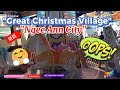 GREAT CHRISTMAS VILLAGE AT NGEE ANN CITY  | LADY PANDAKEKZ | #viralvideos #christmas #happy #views