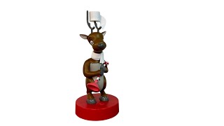 SOLD - Hallmark Jolly Deer John Christmas Reindeer Motion Activated Talking and Singing