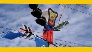 首里城祭 琉球王朝祭り首里 ２０１７ 儀保町旗頭＆汀良町獅子舞  Castle Festival 2017  (那覇市首里）Okinawa