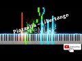 Piazzolla - Libertango piano tutorial - how to play the piano