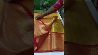 Beautiful banarasi tissue silk 999/- order wtsapp9578535274 #trending #saree #banarasisaree