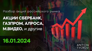 Анализ рынка | Газпром, Алроса, Сбербанк, Европейская Электротехника, МВидео, Россети Кубань и др.