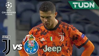 ¡BERRINCHE de CR7!  ¡NADA LE SALE! | Porto 2-1 Juventus | Champions League 2021 - 8vos | TUDN