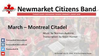 Montreal Citadel March by Norman Audoire