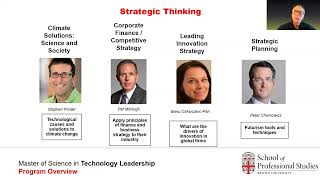 Technology Leadership | Program Overview & Last Chance Application Tips | May 22, 2025