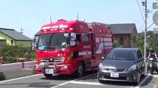 静岡市消防局【駿河区大谷建物火災・火事】緊急走行