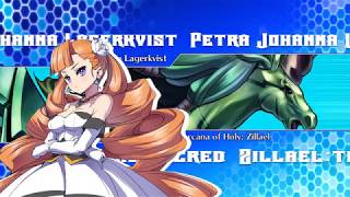 Arcana Heart 3 LOVE MAX. Walkthrough. Petra vs Weiss / ペトラVSワイス