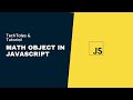 JavaScript's Math Object: Functions, Methods, and Real-World Examples