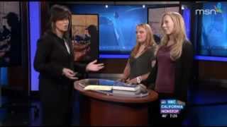 NBC NEWS Colleen Williams interiews Lauri Burns and her newest of 40 children