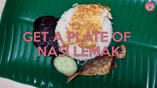 $1 Nasi Lemak And Cheap Malay Food At $2.50 At Toa Payoh