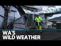 Ex-Tropical Cyclone Mangga delivers wild weather across WA, power cut to thousands | ABC News