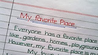 My Favorite Place Essay/Paragraph || Favorite Place information for me || Trading Apps