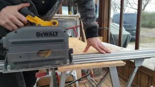 Dewalt dcs 520 plungesaw with custom dust cover