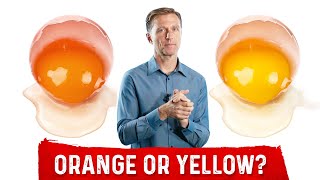 Egg Yolks: Orange or Yellow β Pasture Raised Eggs vs. Factory Farm Eggs β Which is Better? β Dr.Berg