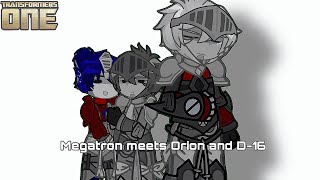 Megatron (TFOne) meets Orion Pax and D-16 | Transformers One | ⚠️SPOILERS⚠️