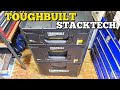 My first look at the new Toughbuilt Stacktech roller tool box set.