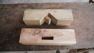 WOW Perfect Handmade Japanese Woodworking Joints, Top 3 Simple Hand Cut Joints Skills