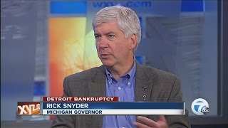 Governor Snyder talks Detroit's Future