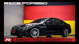 RACE FORGED BF01 X BMW520D G30 I FORGED MONOBLOCK I CR.J.S. RACING WHEELS