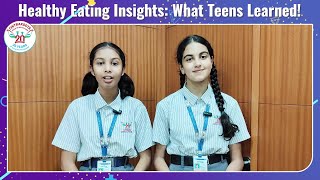 Healthy Insights: Know What Teen Learned!