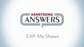 Armstrong Answers: My Shows (EXP)