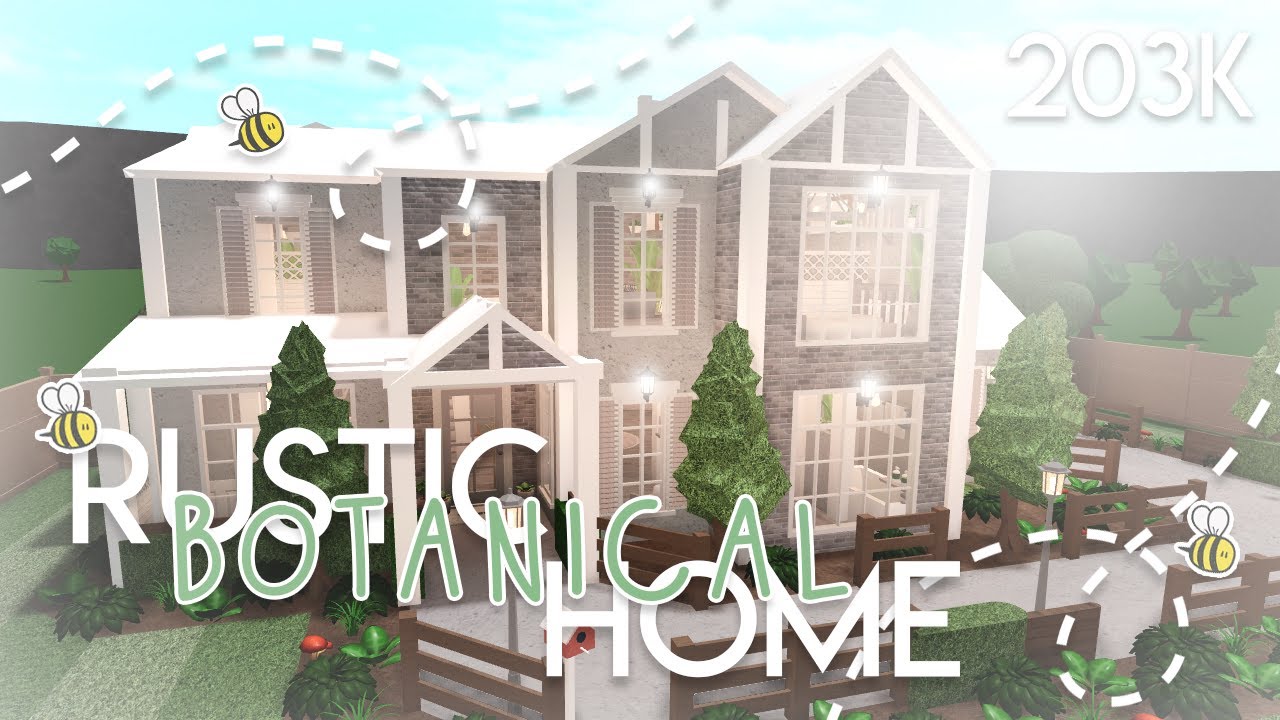 Roblox Welcome To Bloxburg Botanical Home Hiloboom