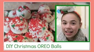 DIY CHRISTMAS OREO BALLS | Flippin' Katie