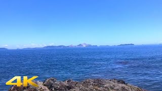 【4k walking】赤穂御崎から瀬戸内海を見る男の動画A video of a man watching the Seto Inland Sea from Ako Misaki.JAPAN