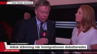 Eftersnack med partiledarna - Nyheterna (TV4)