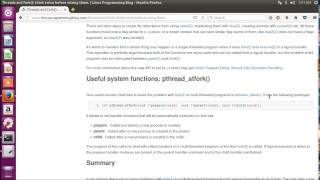 System Call fork() with execve() Multithreaded Programming