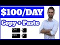 How To Make $100 A Day Online Copy and Pasting Text