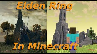 Building Elden Ring in Minecraft: The Church of Elleh