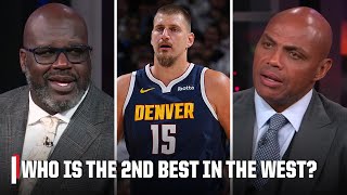 Charles Barkley thinks the Nuggets are the 2nd best team in the West 👀 | Inside the NBA