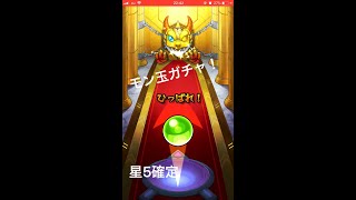 【モンスト】星5確定モン玉ガチャ！ 何が出るかな？