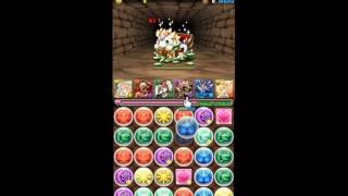 【パズドラ】5周年記念プレゼント 一度きりのハイぷれドラ プレイ動画