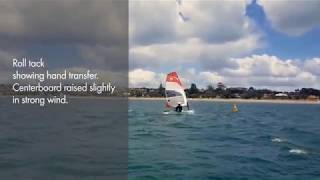 Open Skiff - tack in moderate breeze