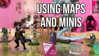 Beginner tips for using maps and minis! || D&D || Luboffin