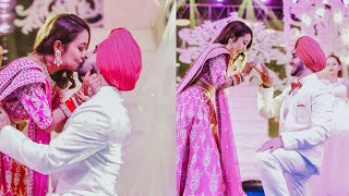 Neha Kakkar Finally Kiss Rohanpreet Singh At #Nehupreet Wedding Ceremony #Nehudavyah