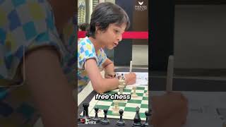 How to play like Indian Chess Prodigies! #shorts