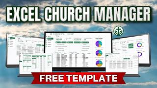 Excel Church Manager | Full CRM for Tithes, Pledges & Donations