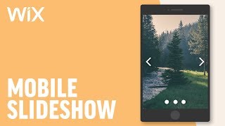 Mobile Slideshow Gallery | Wix Tutorial